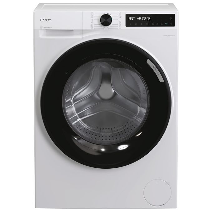 Candy 31020484 Prowash 500 Lavatrice Caricamento Frontale 10 Kg 1400 Rpm Classe A Inverter Wi-fi Vapore (60x58x85 Cm) Colore Bianco