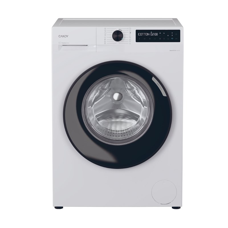 CANDY BR 48B6-S LAVATRICE, Caricamento frontale, 8 kg, 16 programmi, Profondità 49,7 cm, Giri 1400 rpm, Bianco, livello rumorosità centrifuga 72 dB(A), Classe A