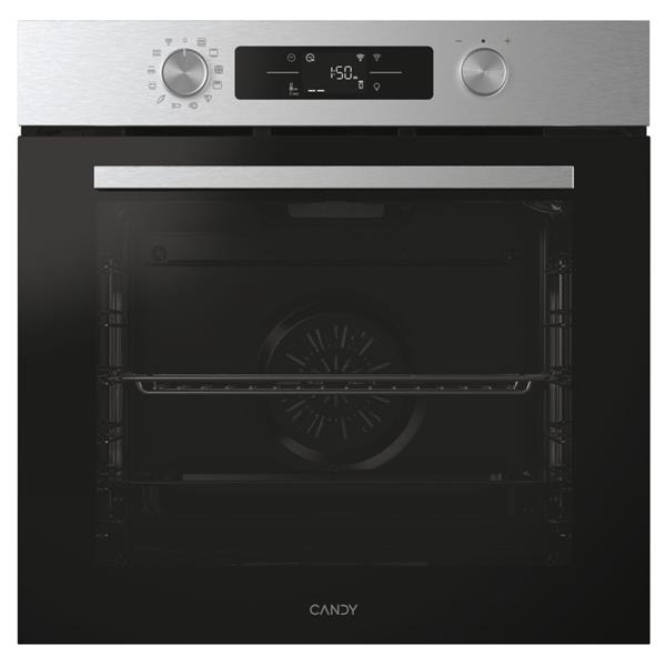 CANDY CA6 N3B3HTX FORNO INCASSO Capacità 78 l, dimensoni: L 55 cm - A 57,5 P 54,8 cm, Stainless Steel, classe A++