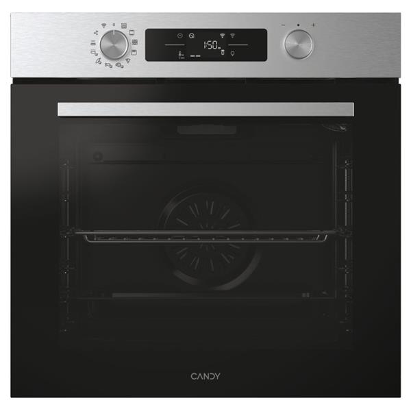 CANDY CA6 N5B3EYTX FORNO INCASSO Capacità 78 l, dimensoni: L 55 cm - A 57,5 P 54,8 cm, Stainless Steel, classe A++