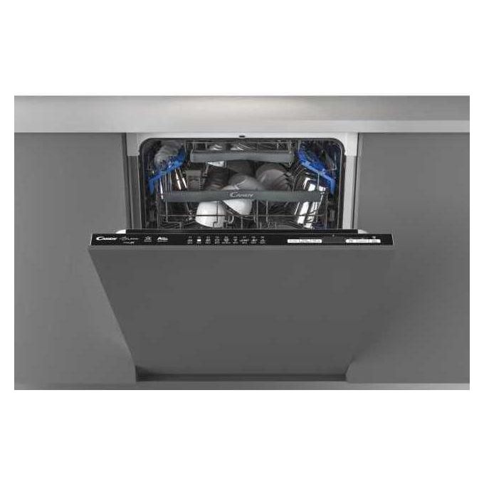 Candy CDIMN 2D622PB Brava Lavastoviglie Incasso a Scomparsa Totale 16 coperti Classe E 43 dB Wi-Fi Bluetooth (82x60x55 cm) colore Nero