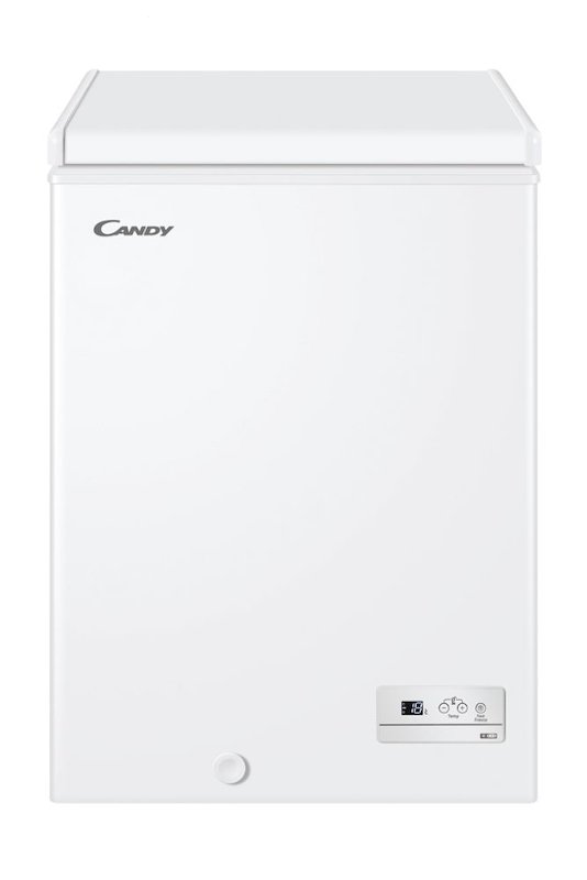 CANDY CHAE 1002E Congelatore pozzo, Capacità netta 97 l, dimensioni: L 54,5 cm, A 84,5 P 49 Rumorosità 39 dB(A), BIANCO, Classe E