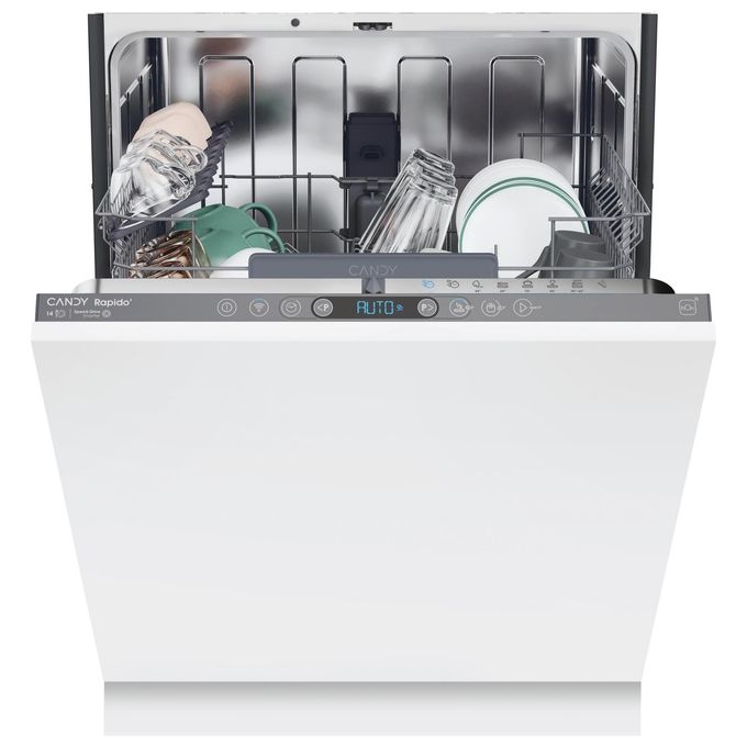 Candy CI4C6F0PA RapidÓ Lavastoviglie da Incasso a Scomparsa Totale 14 coperti Classe C 46 dB Wi-Fi Bluetooth Inverter (82x60x56 cm) colore Antracite Candy CI4C6F0PA RapidÓ Lavastoviglie da Incasso a Scomparsa Totale 14 coperti Classe C 46 dB Wi-Fi Bluetooth Inverter (82x60x56 cm) colore Antracite