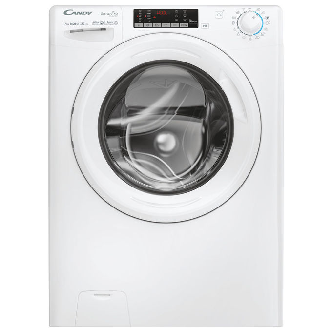 Candy CO474TWM6-1-S Smart Pro Inverter Lavatrice Caricamento Frontale 7 Kg 1400 rpm Classe A Wi-Fi 77 dB (85x60x49 cm) colore Bianco Candy CO474TWM6-1-S Smart Pro Inverter Lavatrice Caricamento Frontale 7 Kg 1400 rpm Classe A Wi-Fi 77 dB (85x60x49 cm) colore Bianco