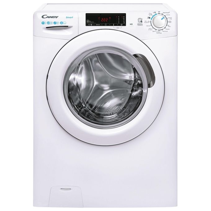 Candy CSS129TW4-11 Smart Lavatrice Carica Frontale 9 Kg 1200 rpm Classe B NFC Vapore 77 dB (85x60x54 cm) colore Bianco