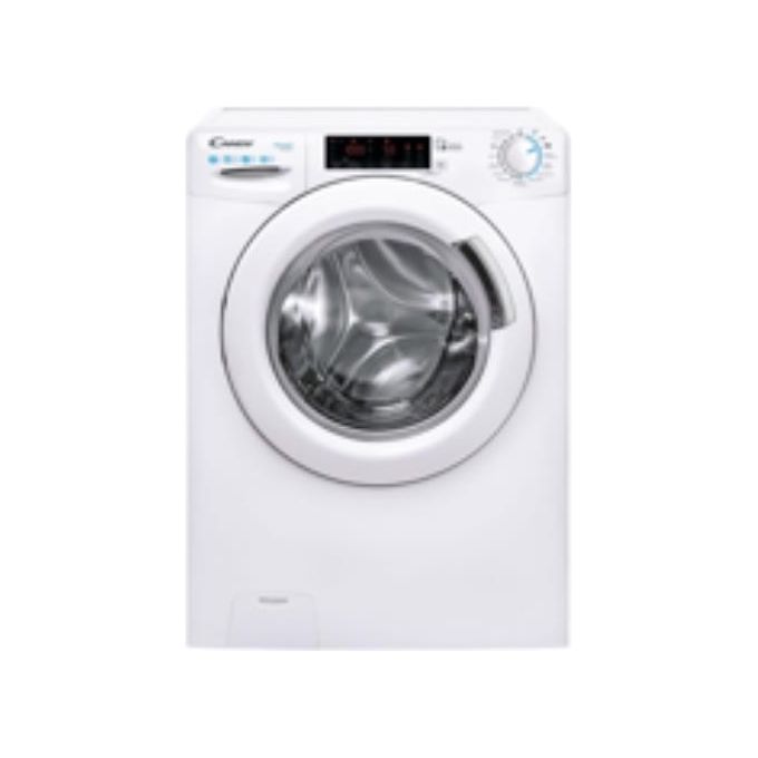 Candy CSS4137TE111 Smart Lavatrice Slim Carica Frontale 7 Kg 1300 rpm Classe D NFC 16 programmi vapore (85x60x45 cm) colore Bianco Candy CSS4137TE111 Smart Lavatrice Slim Carica Frontale 7 Kg 1300 rpm Classe D NFC 16 programmi vapore (85x60x45 cm) colore Bianco