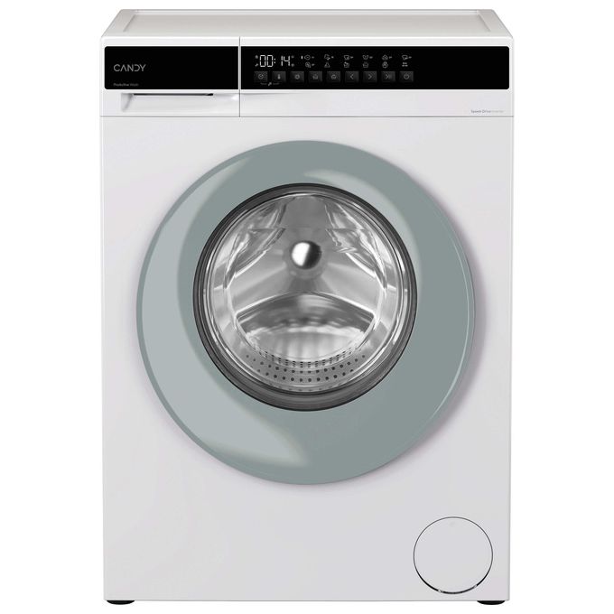 Candy Easy, Lavatrice Slim 7 Kg, 15 Più Efficente Della Classe A, 1200 Giri, Bianco, Inverter, Fresh Vapor, Ey 27se7-s