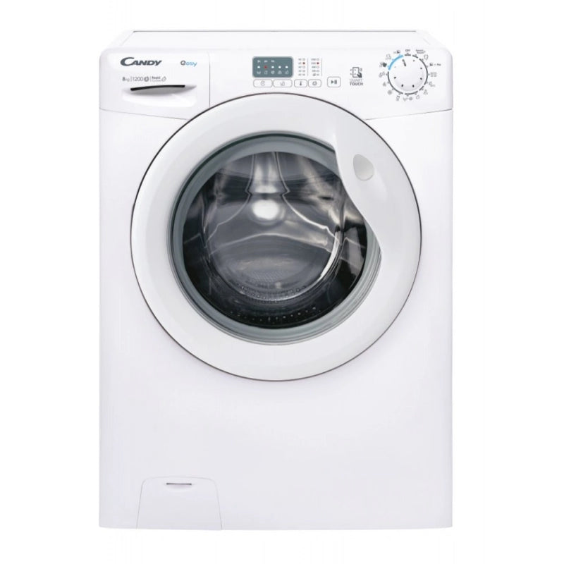 CANDY EY 1281DE/1-S LAVATRICE 8KG 1200 GIRI TECNOLOGIA NFC CLASSE D EY1281DE/1-S