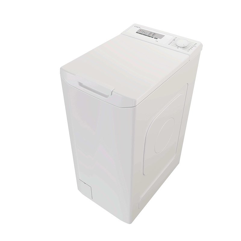 CANDY EYTC1 06L2-S LAVATRICE, Caricamento dall'alto, 6 kg, 15 programmi, Profondità 60 cm, Giri 1000 rpm, Bianco, livello rumorosità centrifuga 75 dB(A), Classe D