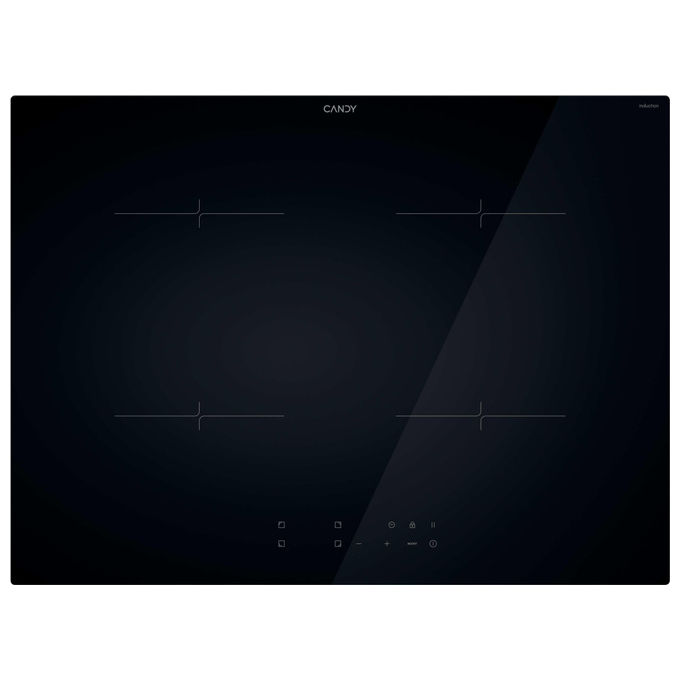 Candy Idea Ci7428ctt Nero Superficie Piana 70 Cm Piano Cottura A Induzione 4 Fornello (i)