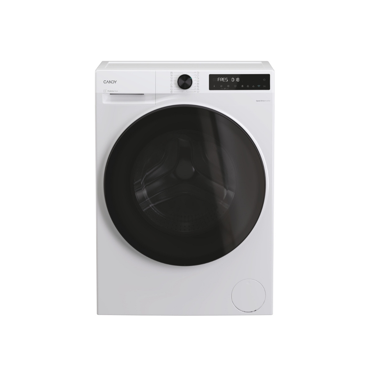 Candy Prowash 550, Lavatrice Carica Frontale 9 Kg, 20 Più Efficente Della Classe A, 1400 Giri, Bianco, Inverter, Vapore, Wi-fi, Smart Wash, Bp 49bl8-s