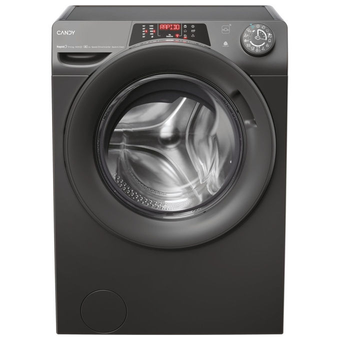Candy ROW 4966DWRR7-S Lavasciuga 9+6 kg 1400 giri Classe a Motore Inverter vapore Wi-Fi Bluetooth Antracite