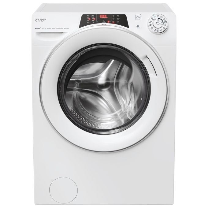 Candy ROW4964DWMST-1-S RapidÓ Lavasciuga 9-6 Kg 1400 rpm Classe A Wi-Fi Vapore Inverter (85x60x58 cm) colore Bianco Candy ROW4964DWMST-1-S RapidÓ Lavasciuga 9-6 Kg 1400 rpm Classe A Wi-Fi Vapore Inverter (85x60x58 cm) colore Bianco