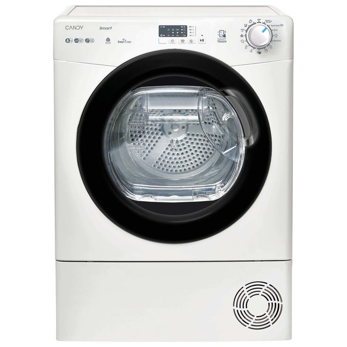 Candy Smart, Asciugatrice 8 Kg, Classe E, Bianco, Wi-fi, Cs Eh8n1lbe-s. Posizionamento Dell'apparecchio: Libera Installazione, Tipo Di Carica: Caricamento Frontale, Sistema Di Asciugatura: Pompa Di... Candy Smart, Asciugatrice 8 Kg, Classe E, Bianco, Wi-fi, Cs Eh8n1lbe-s. Posizionamento Dell'apparecchio: Libera Installazione, Tipo Di Carica: Caricamento Frontale, Sistema Di Asciugatura: Pompa Di...