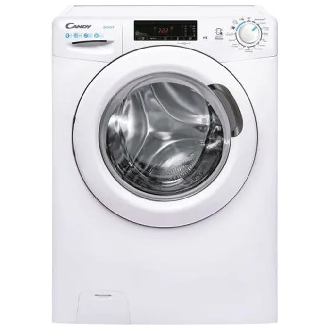 Candy Smart , Lavatrice Carica Frontale 9 Kg, Classe B, 1200 Giri, Bianco, Vapore, Wi-fi, Css 129tw4-11. Tipo Di Carica: Caricamento Frontale. Capacità Cestello: 9 Kg, Classe Di Efficien... - 31020617