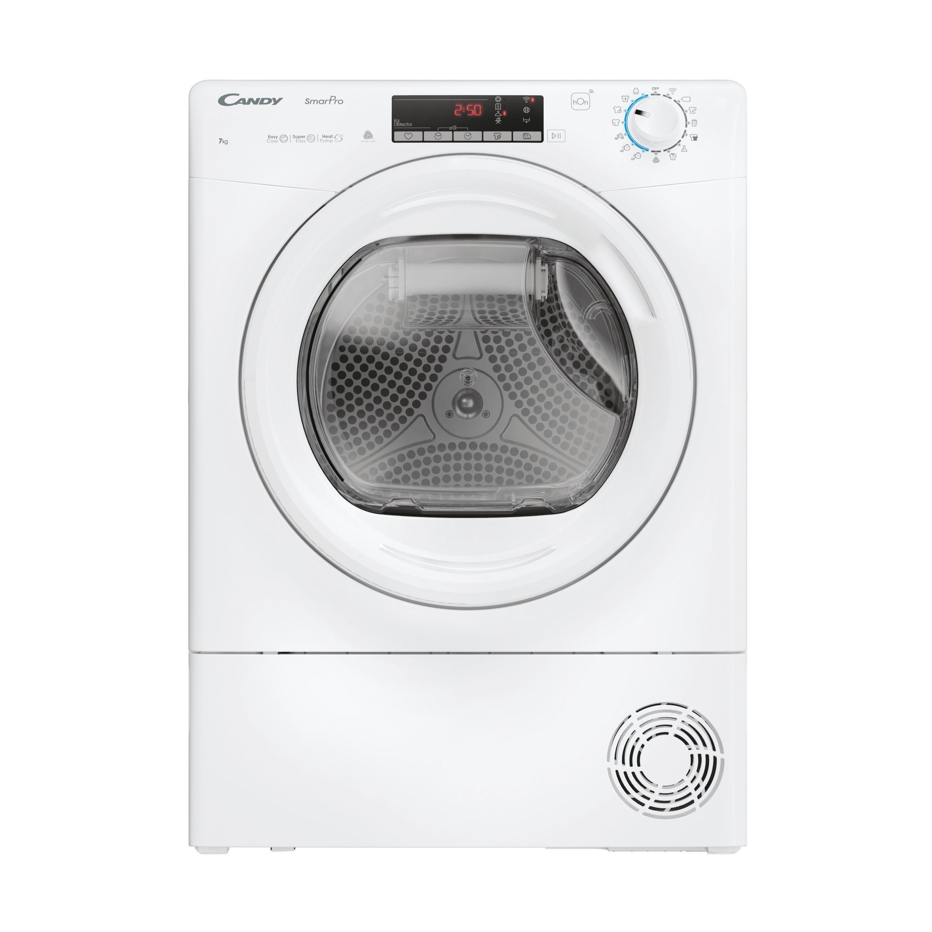 Candy Smart Pro , Asciugatrice Slim 7 Kg, Classe E, Bianco, Vapore, Wi-fi, Cro4 H7a2te-s. Posizionamento Dell'apparecchio: Libera Installazione, Tipo Di Carica: Caricamento Frontale,... - Cro4h7a2te-s