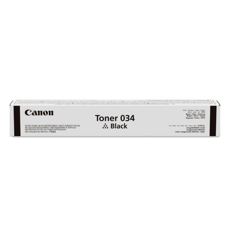 Canon 034 cartuccia toner 1 pz originale nero