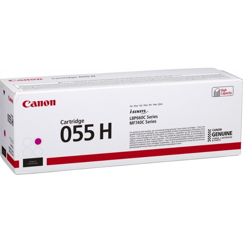 Canon 055h cartuccia toner 1 pz originale magenta Canon 055h cartuccia toner 1 pz originale magenta