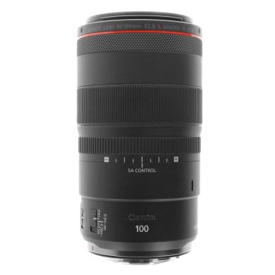 Canon 100mm 1:2.8 RF L Macro IS USM (4514C005AA) nero - Ricondizionato - Come nuovo - Grade A+