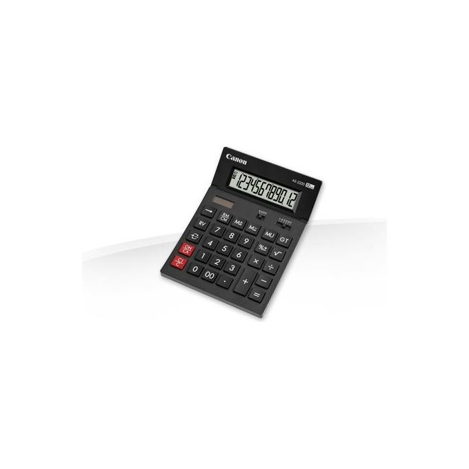 Canon As-2200 Hb Calcolatrice per Ufficio Compatta e Funzionale con Design Ergonomico e Display di Qualita'