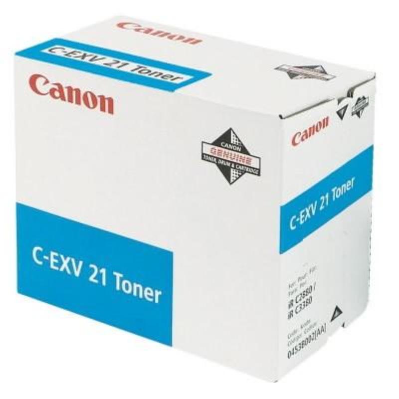 Canon c-exv 21 cartuccia toner 1 pz originale ciano Canon c-exv 21 cartuccia toner 1 pz originale ciano
