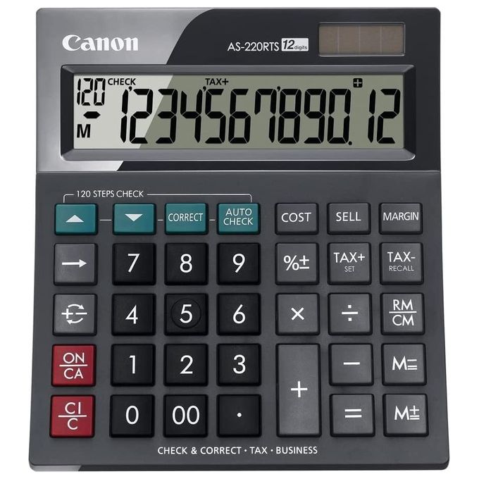 Canon - Calcolatrice As-220rts-black Canon - Calcolatrice As-220rts-black