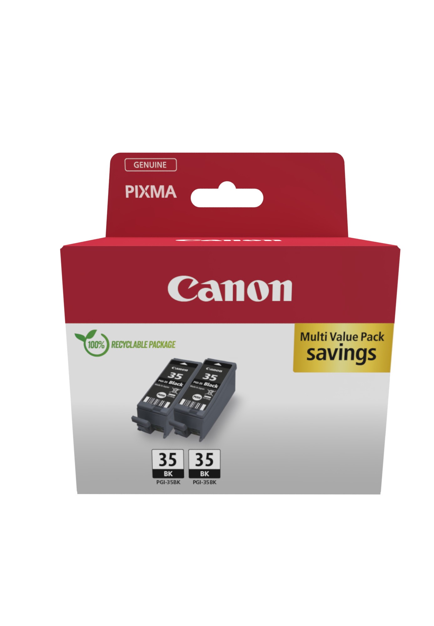 Canon Cart. Ink Nero Pgi-35 Bk Twin Canon Cart. Ink Nero Pgi-35 Bk Twin