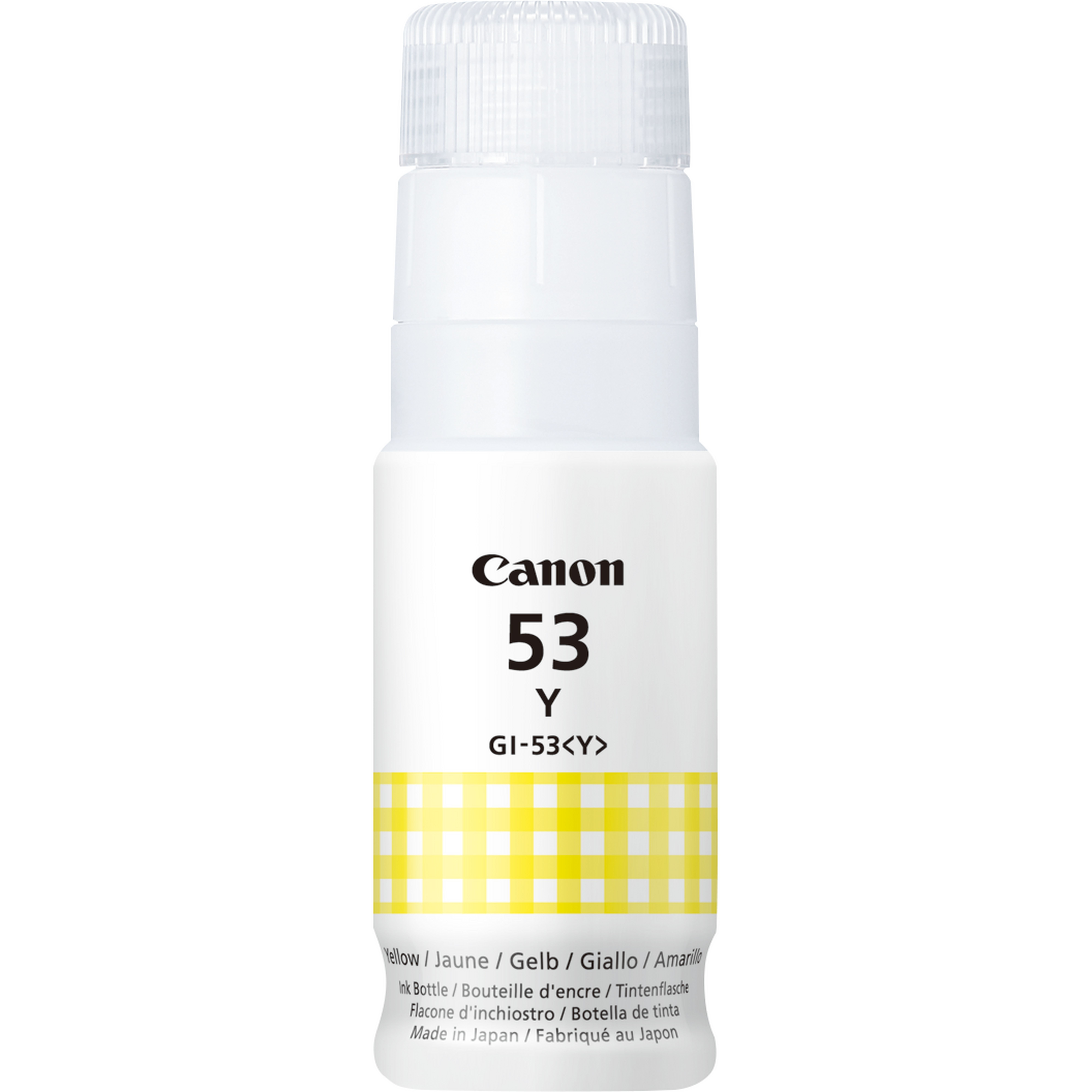 Canon GI53 inchiostro originale giallo - GI53Y/4690C001 Canon GI53 inchiostro originale giallo - GI53Y/4690C001
