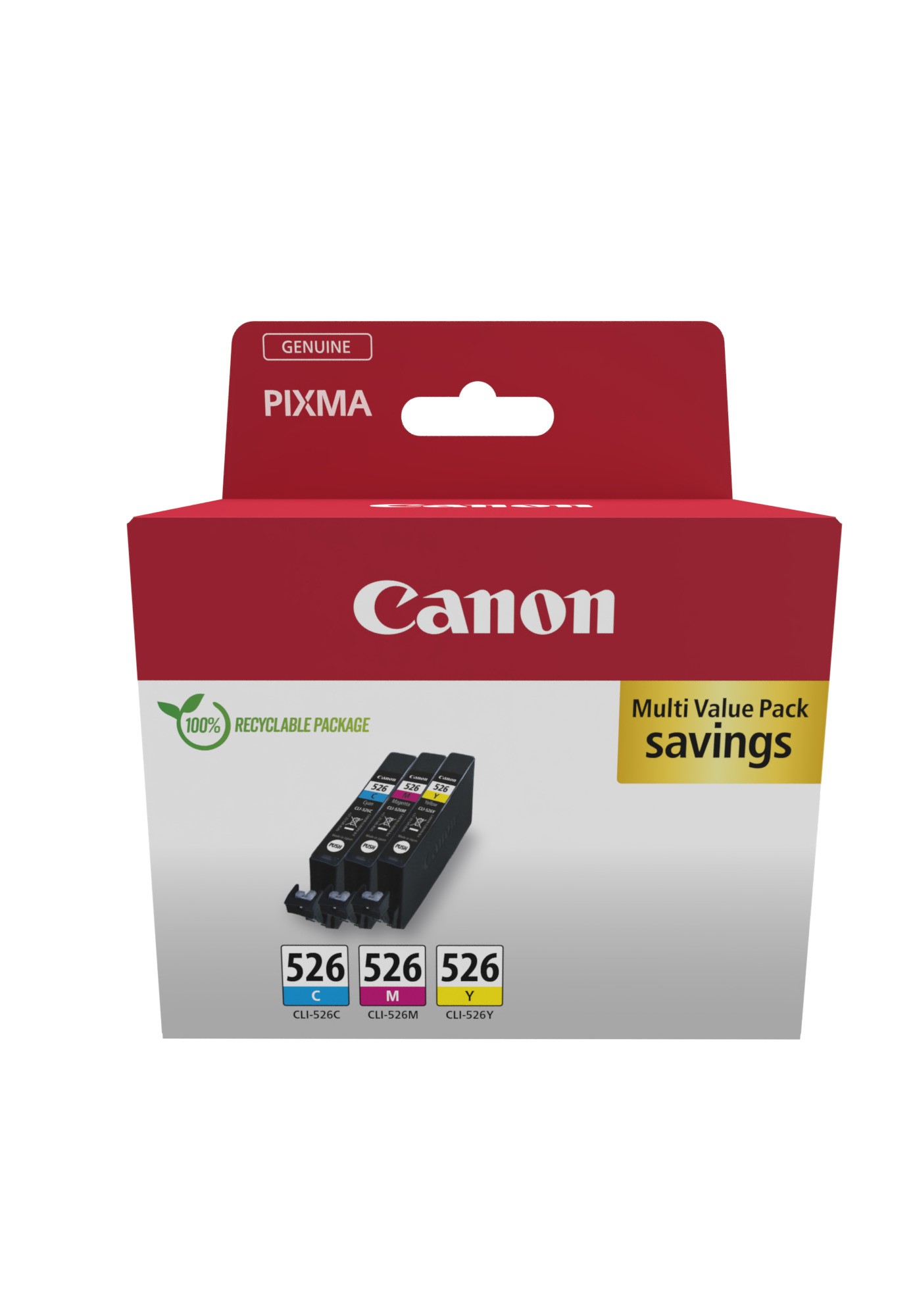 Canon - Kit Cartucce Multipack Cli-526 C/m/y-ciano Magenta Giallo