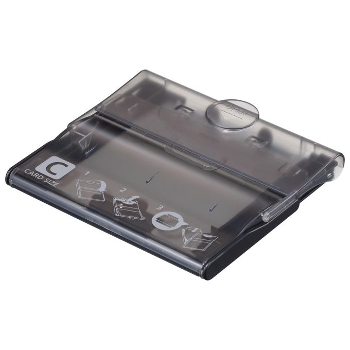 Canon PCC-CP400 Cassetto Carta Formato Carta di Credito 86x54 mm per SELPHY Serie CP colore Nero