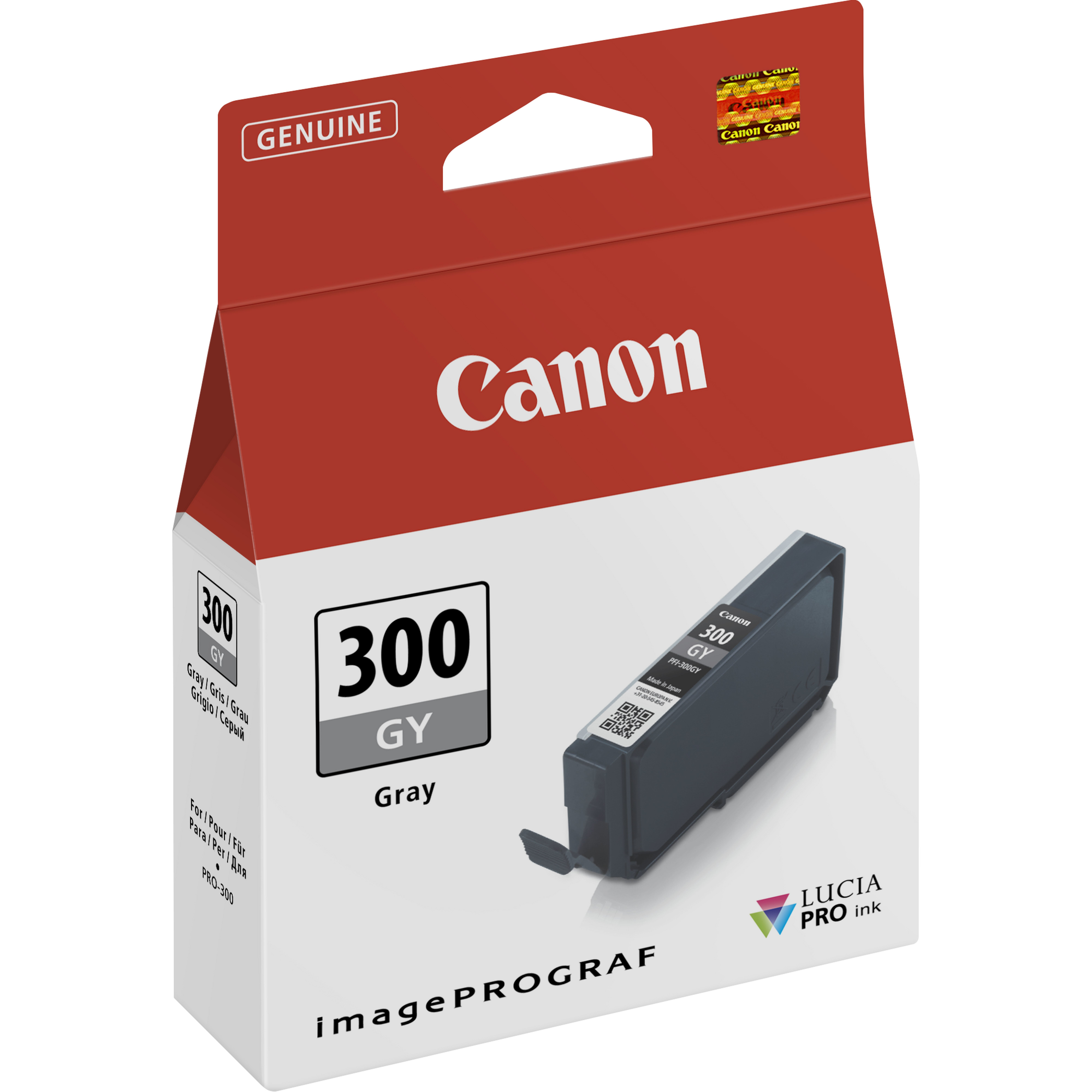 Canon - Serbatoio Inchiostro Grigio Pfi-300 Gy-grigio