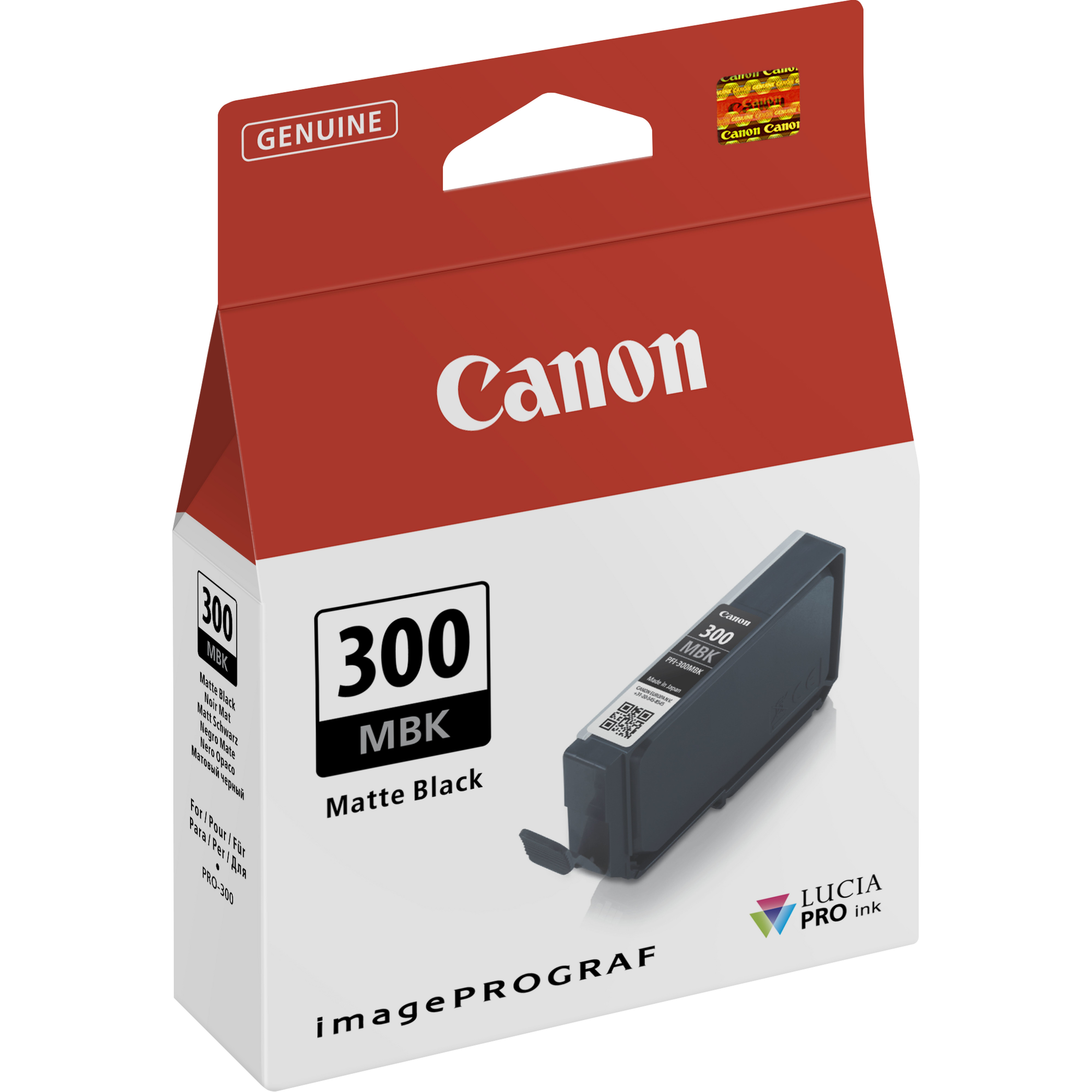 Canon - Serbatoio Inchiostro Matte Nero Pfi-300 Mbk-nero