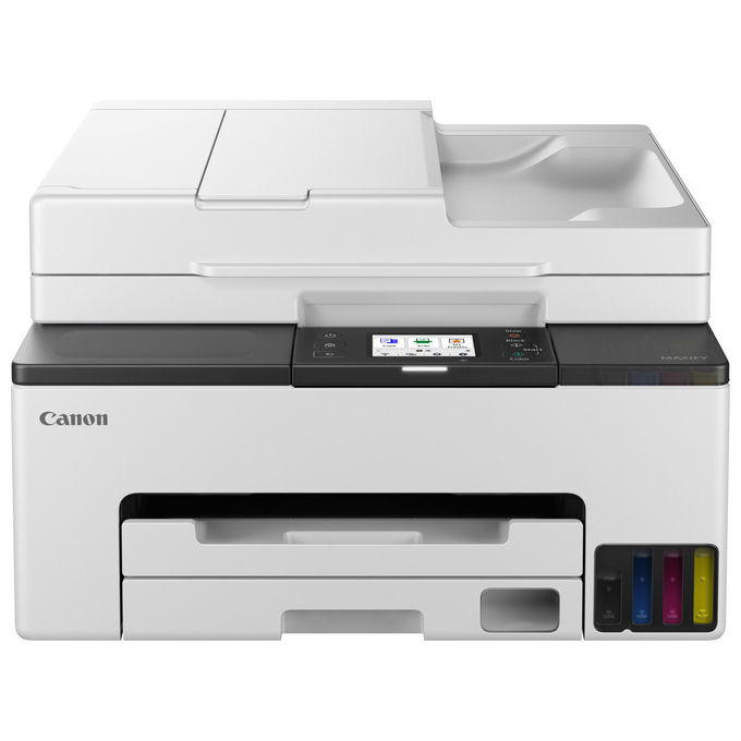 Canon, Stampante Multifunzione Inkjet, Wi-Fi, A4, Copia a Colori, Fax, Modello GX2050
