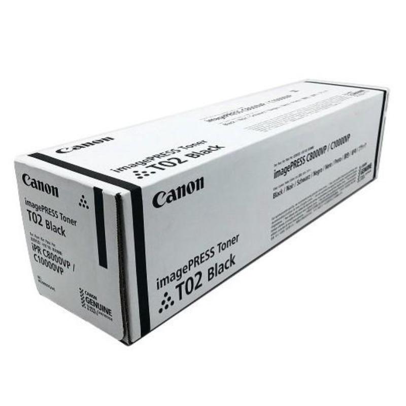 Canon t02 cartuccia toner 1 pz originale nero