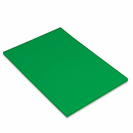 Canson Guarro Confezione da 50 Carte Iris A4 da 185g - 21x297 cm - Colore Verde Biliardo