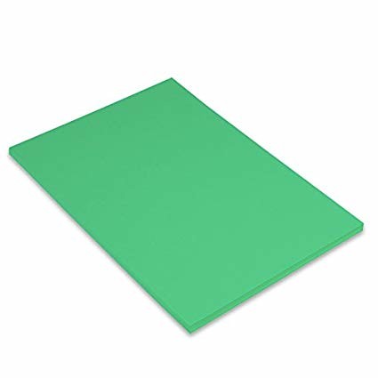 Canson Guarro Confezione Da 50 Cartoncini Iris A4 185g - 21x297cm - Colore Verde Mela