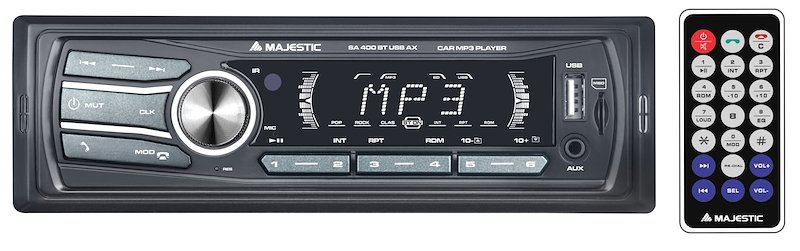 CAR STEREO MAJESTIC SA 400 BT USB AX
