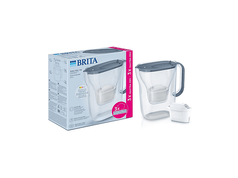 CARAFFA FILTRANTE BRITA Style Essential 3 filtri