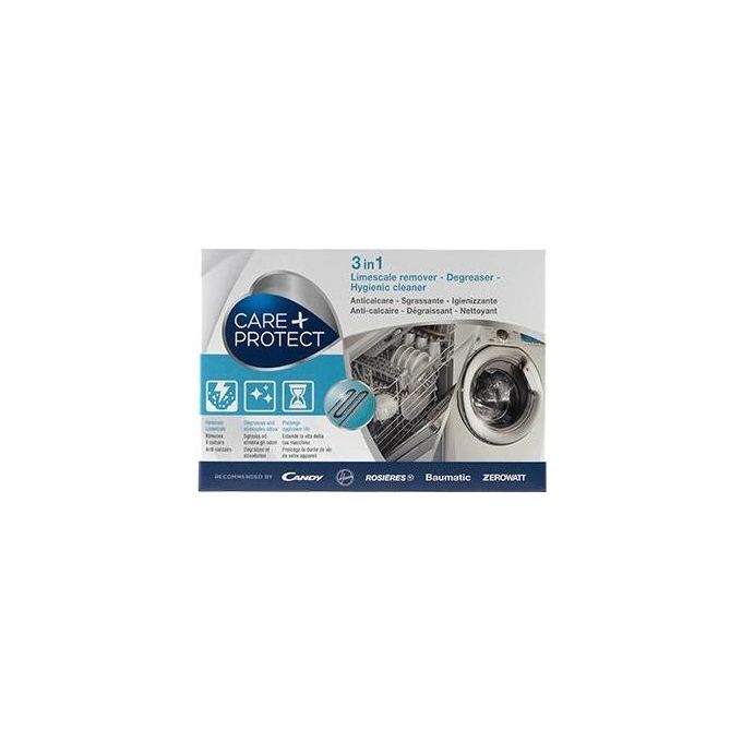 CARE + PROTECT CDP1012 Decalcificante Universale 3in1 in Polvere per Lavatrice e Lavastoviglie 12 Bustine da 50 Kg CARE + PROTECT CDP1012 Decalcificante Universale 3in1 in Polvere per Lavatrice e Lavastoviglie 12 Bustine da 50 Kg