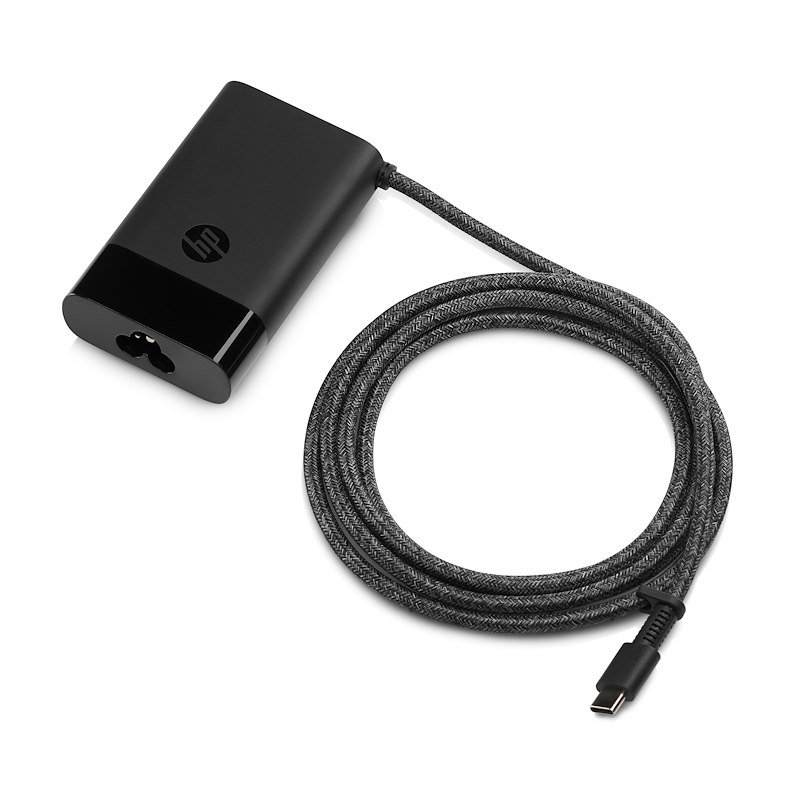 CARICABATTERIA HP ALIMENTATORE USB-C 65 W da 65W, Nero