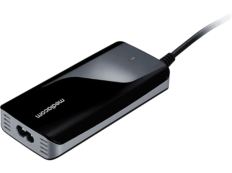 CARICABATTERIA MEDIACOM Alimentatore automatico da 90W, Nero