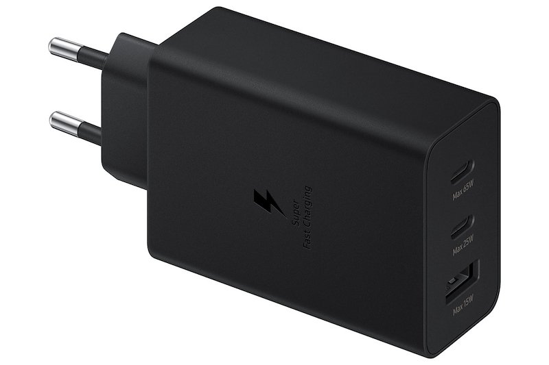 CARICABATTERIA SAMSUNG EP-T6530NBEGEU da 65W, Nero