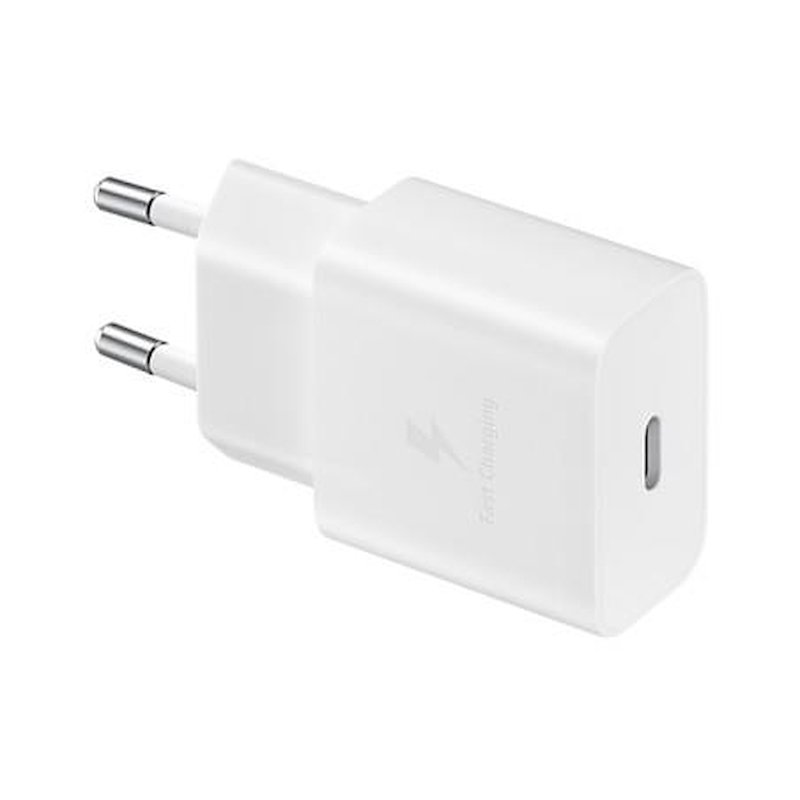 CARICABATTERIA SAMSUNG USB Type-C Fast (15W) da 15W, Bianco