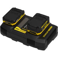Caricabatterie rapido a doppio vano V20 (18V / 4A) per batterie V20