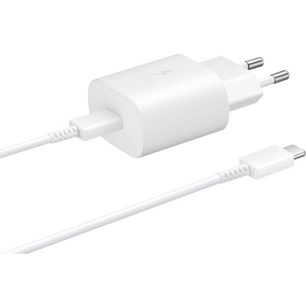 Caricabatterie Samsung Ep-ta800 Bianco Con Ricarica Rapida Da 25 W E Connettore Usb-c. Caricabatterie Samsung Ep-ta800 Bianco Con Ricarica Rapida Da 25 W E Connettore Usb-c.