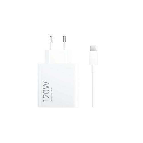 CARICABATTERIE XIAOMI 120W hyper charger combo da 120 W, Bianco