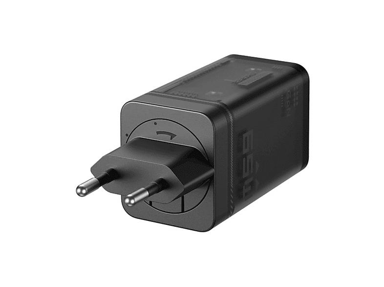 CARICATORE ANTIGRAVITY Caricatore veloce (GaN 65W), 2 porte USB-C