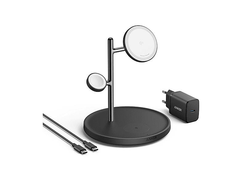 CARICATORE MAGSAFE ANKER Caricatore WL da tavolo 15W, Nero