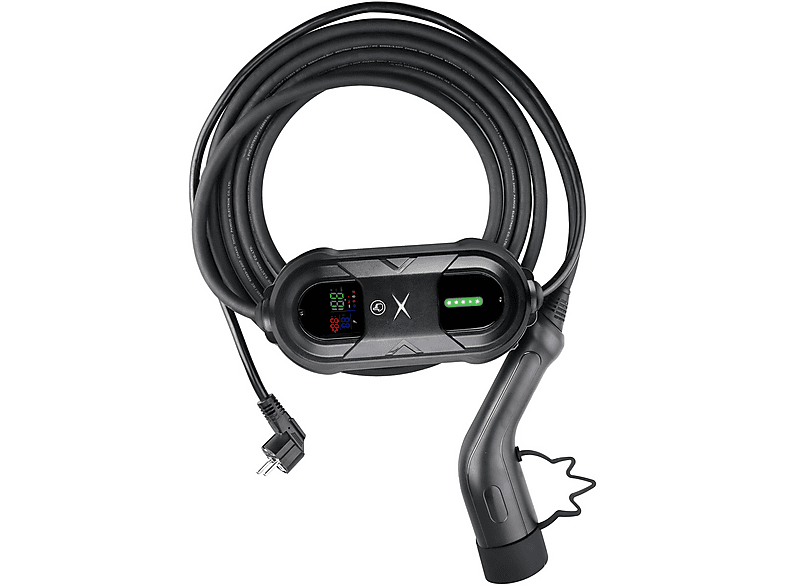 Caricatore portatile auto elettrica MPA TECH AEVCH1P37K, 3,7 Kw, monofase, amperaggio regolabile 8,10,13,16 Ampere