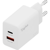 Caricatore USB GaN 30W, 1x USB-C, 1x USB-A, Caricabatterie